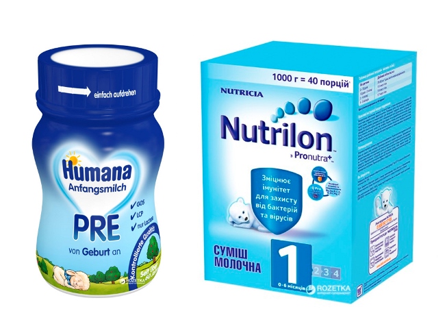 Сравнение детских смесей - как сделать правильный выбор